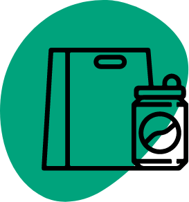 Icono de material recicable