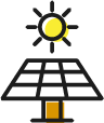 Icono panel solar
