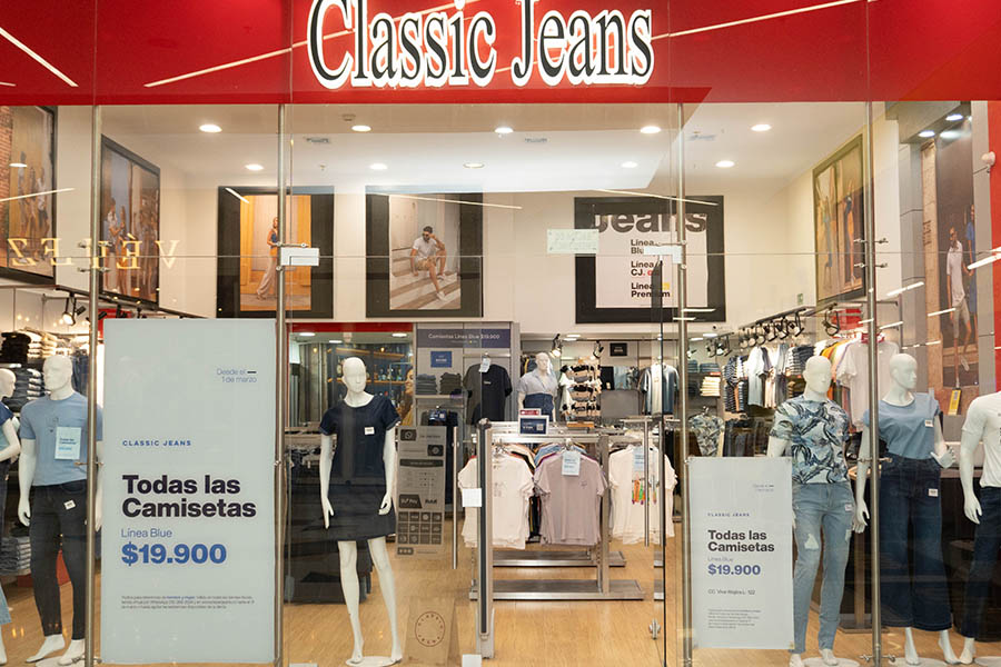 tienda de ropa classic jeans en riohacha